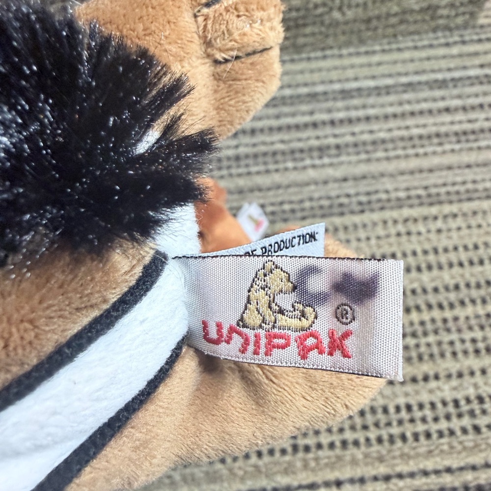 Unipak Plush Animal Trio for Small Pets - Brown, Tan, Pink chipmunk unicorn fox - Picture 13 of 13